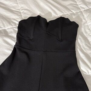 Zara Black Wide Leg Jumpsuit
